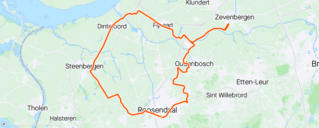 Mapa da atividade, Lamgatsebrug closed.