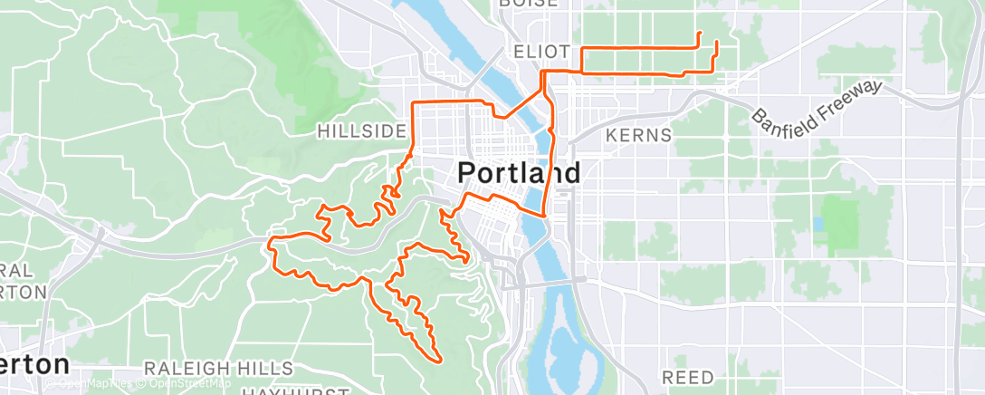 Map of the activity, "There is no such joy in the tavern as upon the road thereto." - Cormac McCarthy