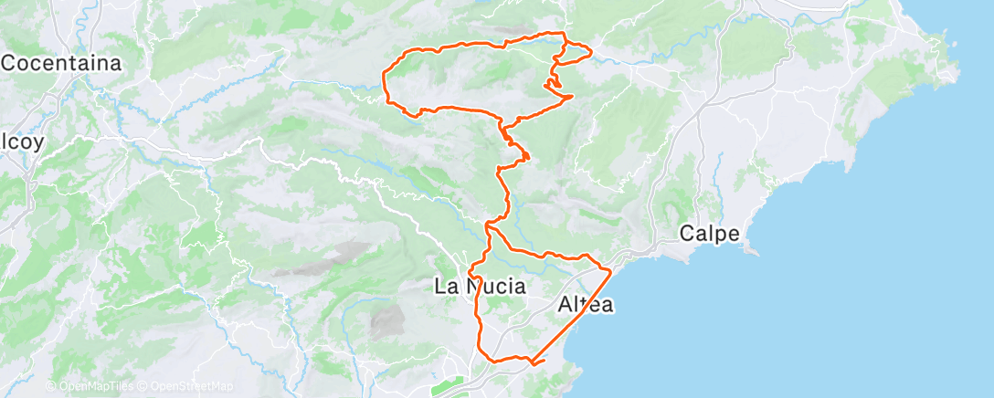 Map of the activity, TC 3