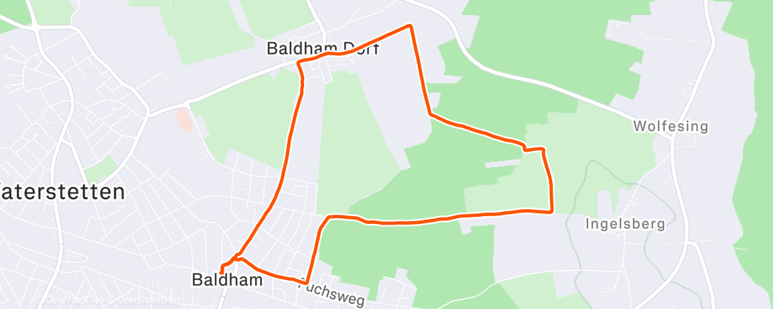 Карта физической активности (Basics - Müde Beine trotz Ruhetag 🤷🏻‍♂️)