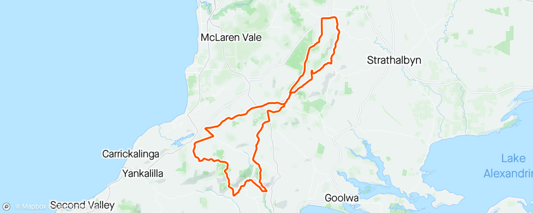 Map of the activity, Epic Gravel Ride Mt Magnificent with Pete