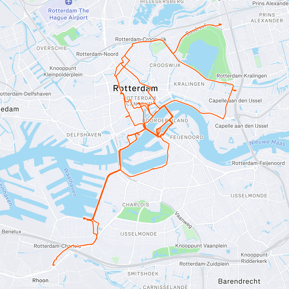 Map of the activity, Winderful