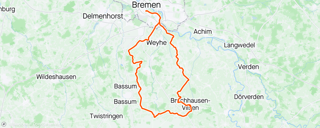 Map of the activity, laues Frühlings-Wochenende 🌤🍦