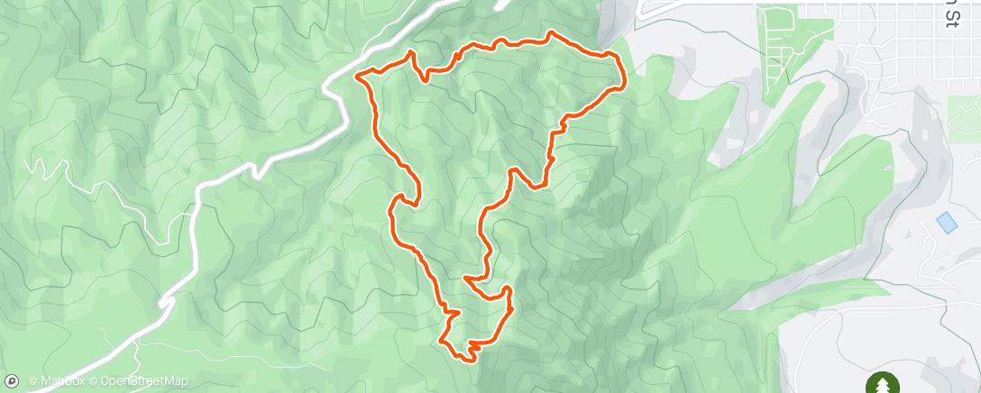 Map of the activity, Green