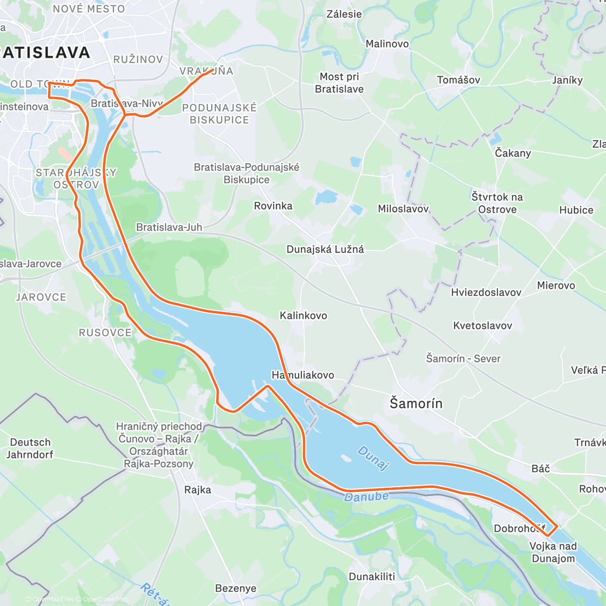 Map of the activity, Milky Oolong