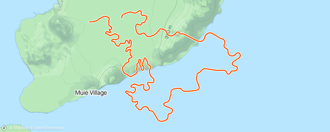 Mappa dell'attività Zwift - 04. Power Surge [Lite] on Mountain Route in Watopia