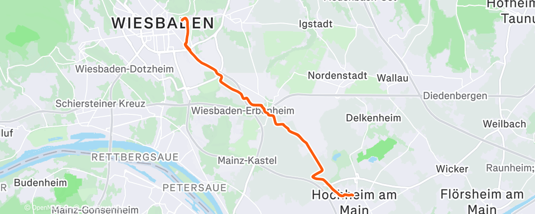 Map of the activity, …und mit der Oma zum Dinner