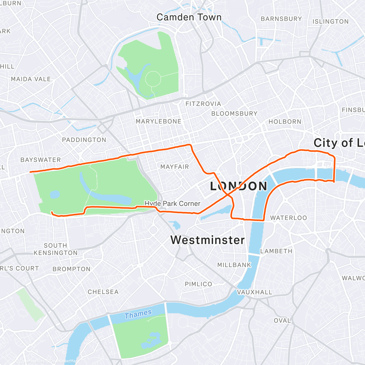 Map of the activity, 1655