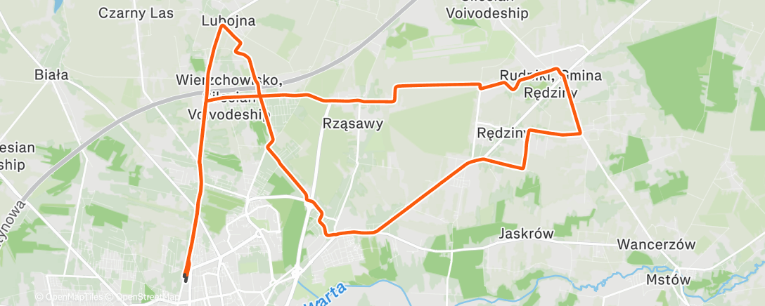Mapa aktywności