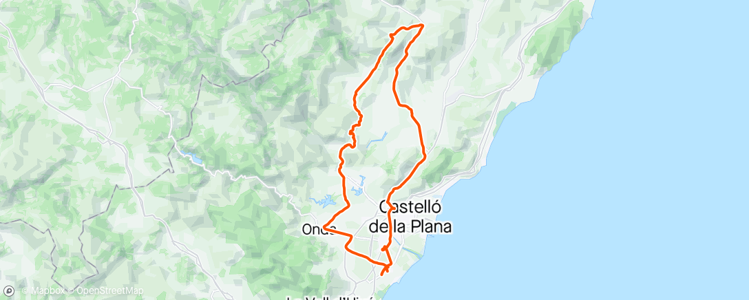 Map of the activity, Sant Pau