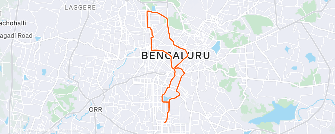 Map of the activity, NAMASTEY WEDNESDAY