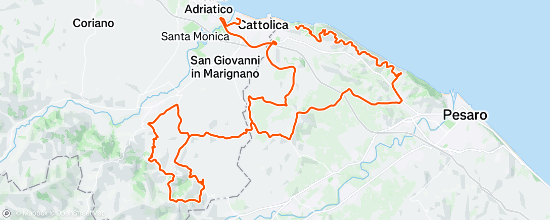 Map of the activity, Mediofondo squali 🦈 46ºass 3ºcat m4
Migliorato 5'30" il tempo dello scorso anno
