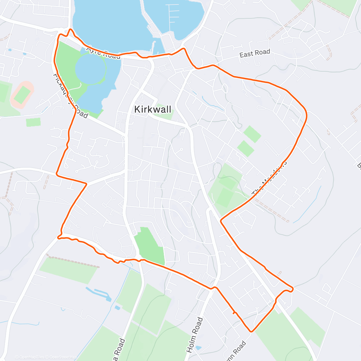 Map of the activity, Many layers and trail shoes needed for that!