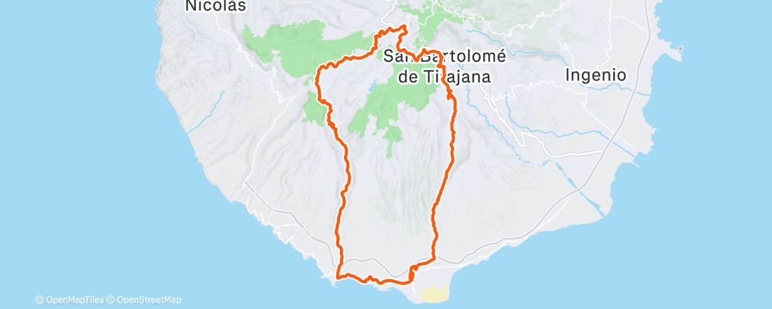 Map of the activity, Lunch Ride