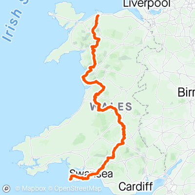 Sarn Helen bikepacking route | 398.5 km Cycling Route on Strava