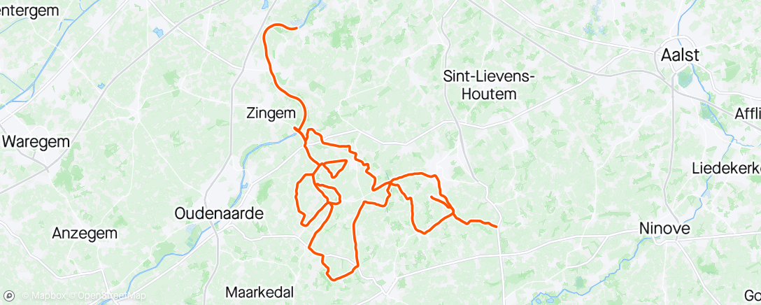 Map of the activity, Schelde
