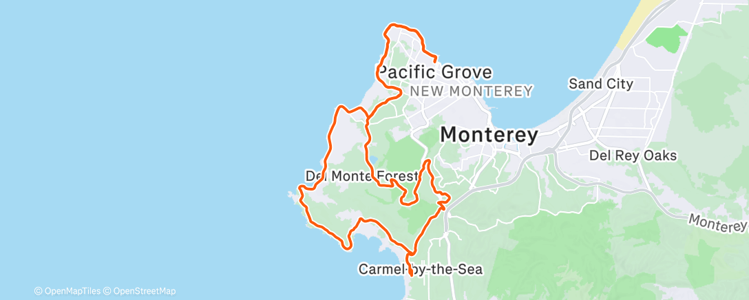 Map of the activity, 17md with dad