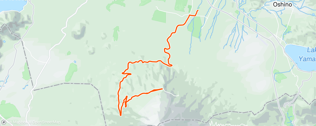 Map of the activity, 試走