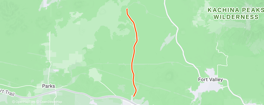 Map of the activity, Morning Run🥦