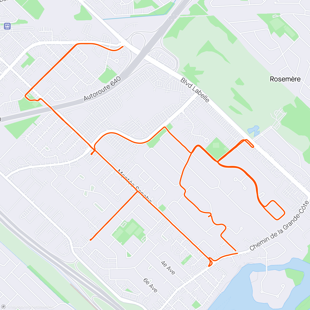 Map of the activity, Découverte du quartier avec minou 👶🏼