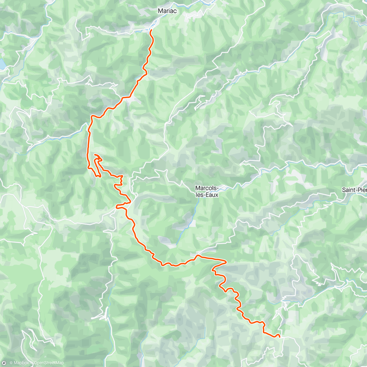 Map of the activity, Kinomap - 😍⛰ Col de la Fayolle (🇫🇷)