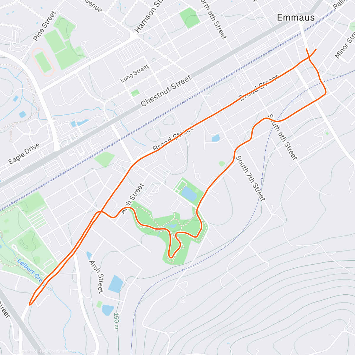 Map of the activity, 60% of goal️ completed! - Oura