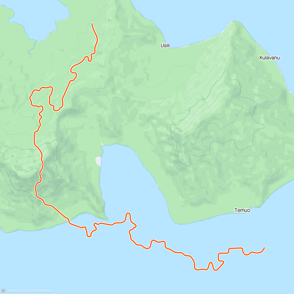 Karte der Aktivität „Zwift - Coast Crusher in Watopia”