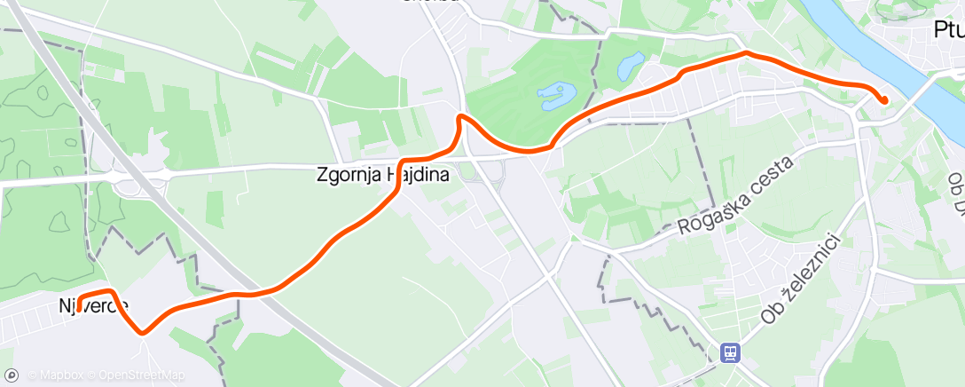 Map of the activity, Domov 🚴‍♂️ #14