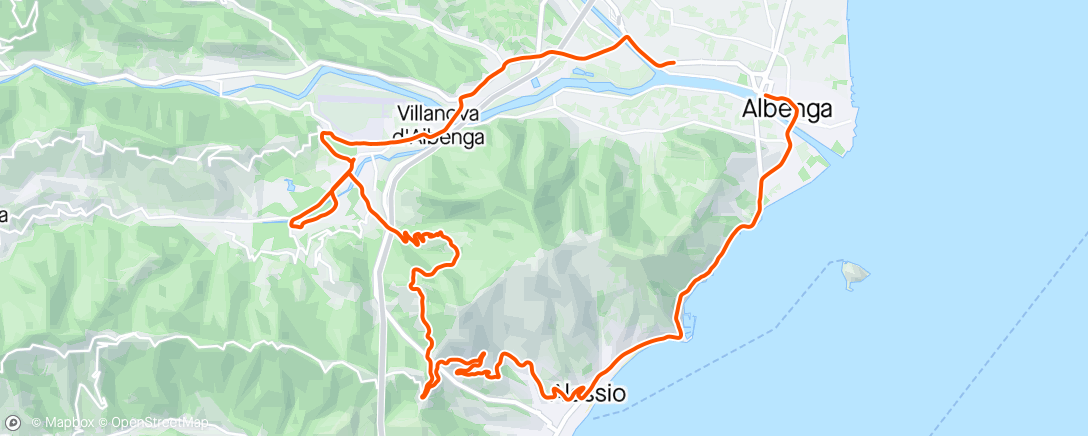 Map of the activity, 🌅⛈️⛈️🌬️🌬️🚴🚴
