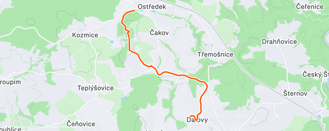 Map of the activity, Kolem Špulky 2. část