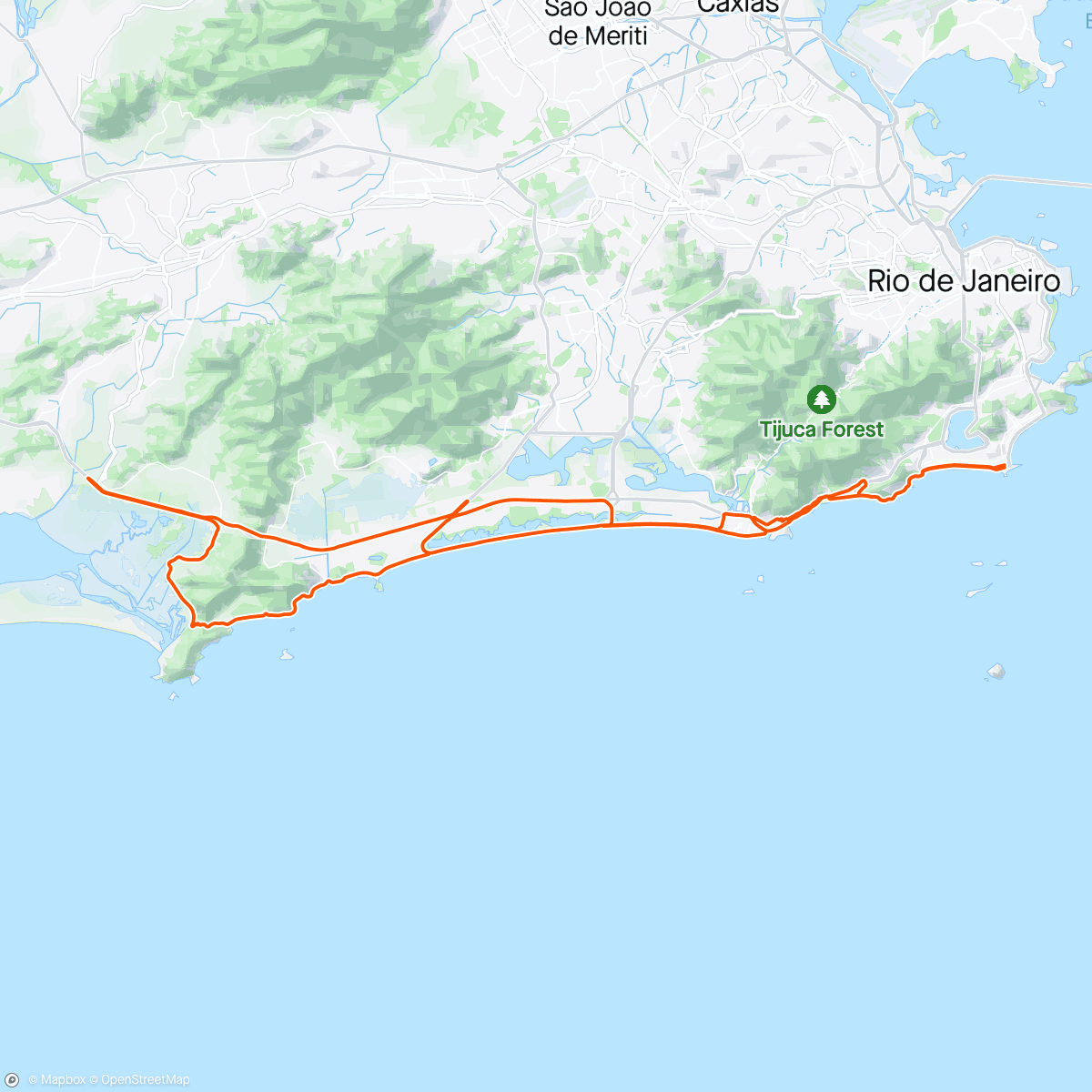 Mapa da atividade, Training Camp Rio #2