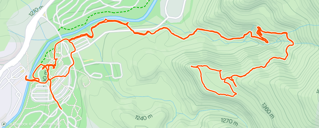Mapa de la actividad, Watchman Trail Hike