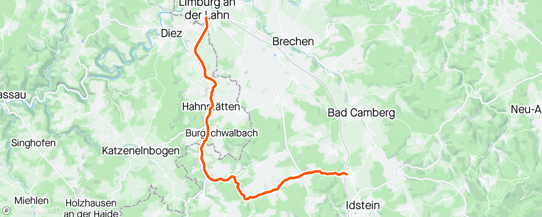 Map of the activity, zum Limburger Erdbeerbecher