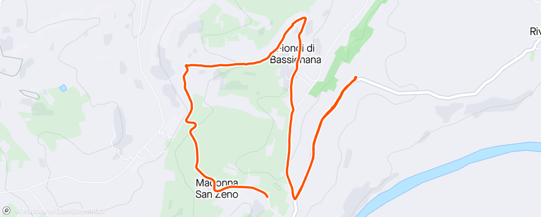 Map of the activity, Panoramica walk