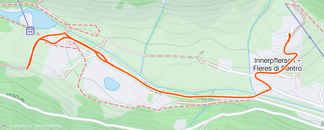 Mapa de la actividad (Morning Hike)