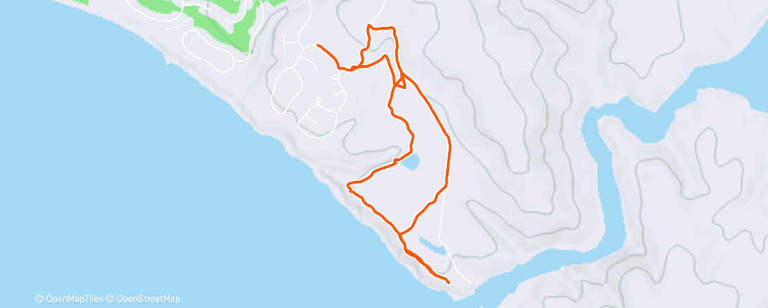 Map of the activity, Estero Americano