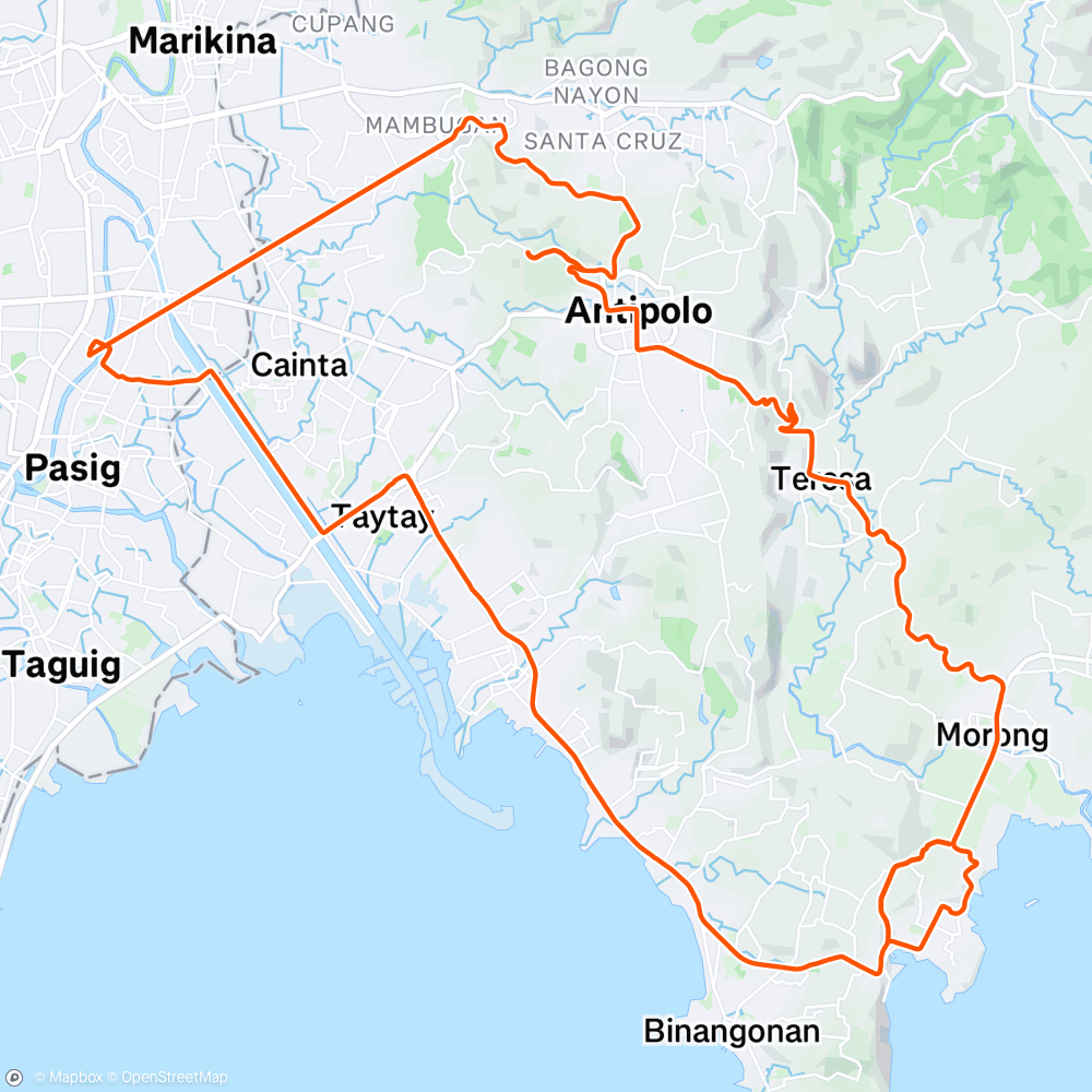 Map of the activity