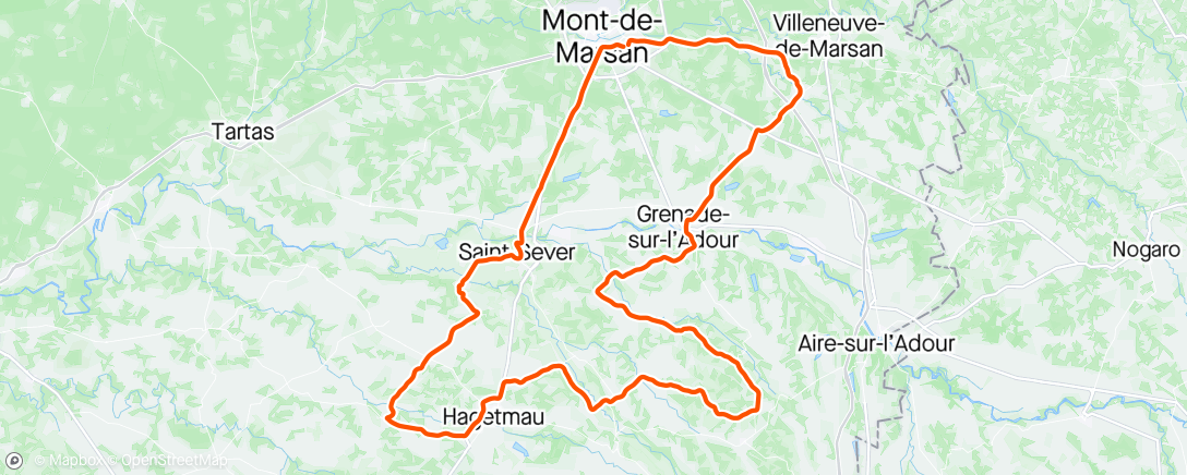 Map of the activity, Primevère montoise 36/118