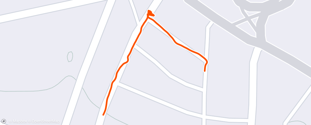 Map of the activity, Coffee walk