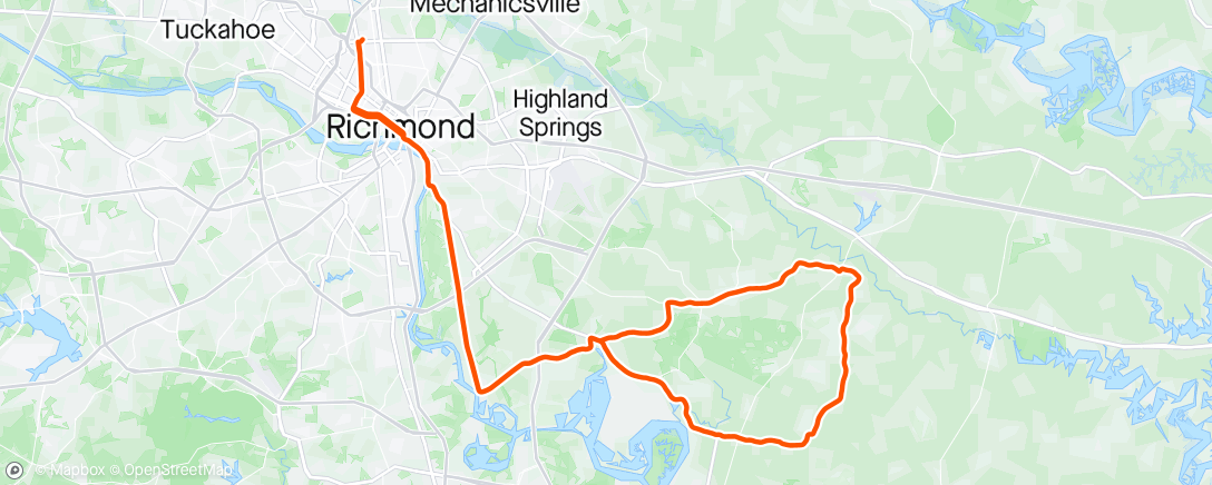 Map of the activity, My fatal flaw is forgetting to apply sunscreen when it’s cloudy at the start of a ride 🤦‍♀️😣