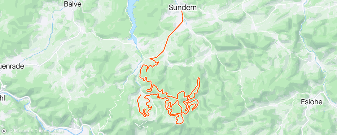 Map of the activity, SKS Bike-Marathon