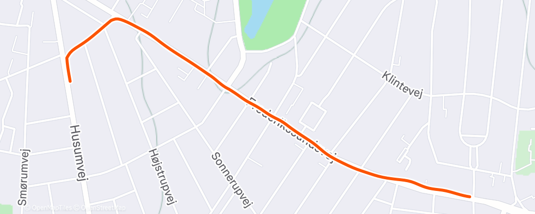 Карта физической активности (Lunch Run)