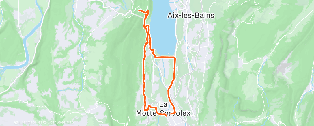 Map of the activity, Gelés mais content 🥶😂