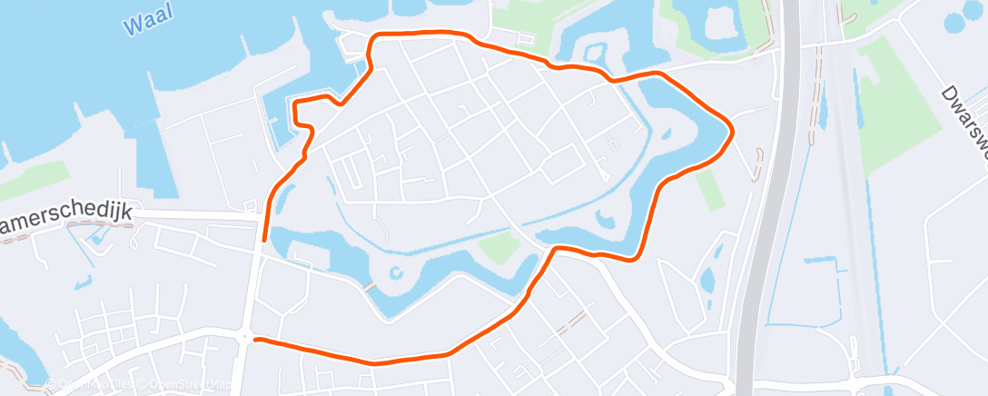 Map of the activity, BOKL training - 06