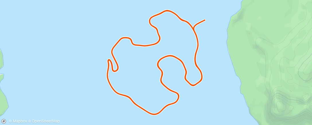 Karte der Aktivität „Zwift - Volcano Circuit in Watopia”