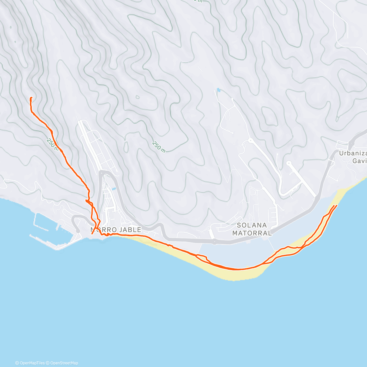 Map of the activity, Peaky Blinder 7/12/2025