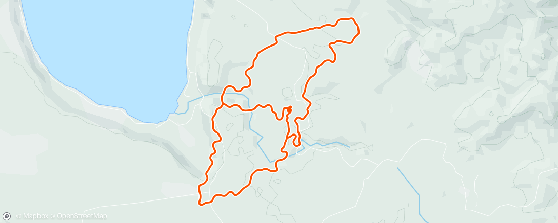 Mapa da atividade, Zwift - Zwift Academy Tri: Bike Workout 3 | 70.3 Development in Makuri Islands