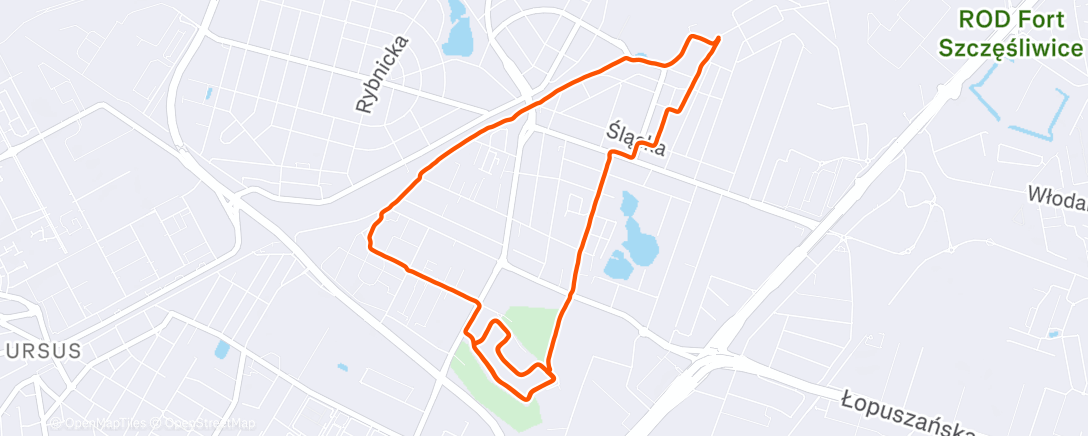 Map of the activity, Uważojta cobyse zębów nie wyjeb*ć na treningu, warsawiaky.