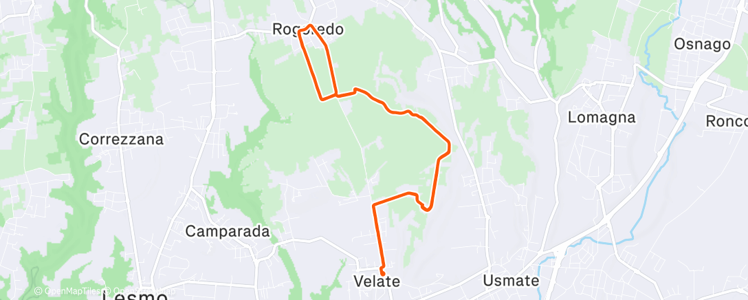 Карта физической активности (Pasticcino)