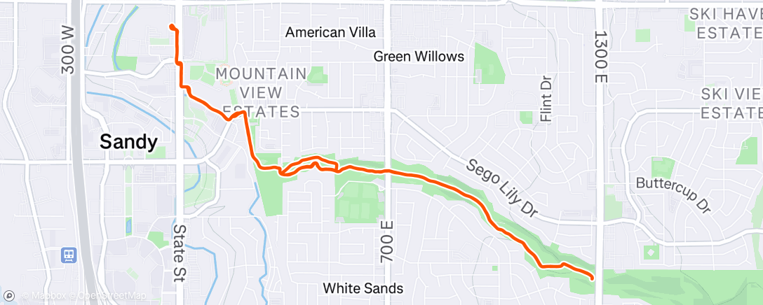 Map of the activity, DD